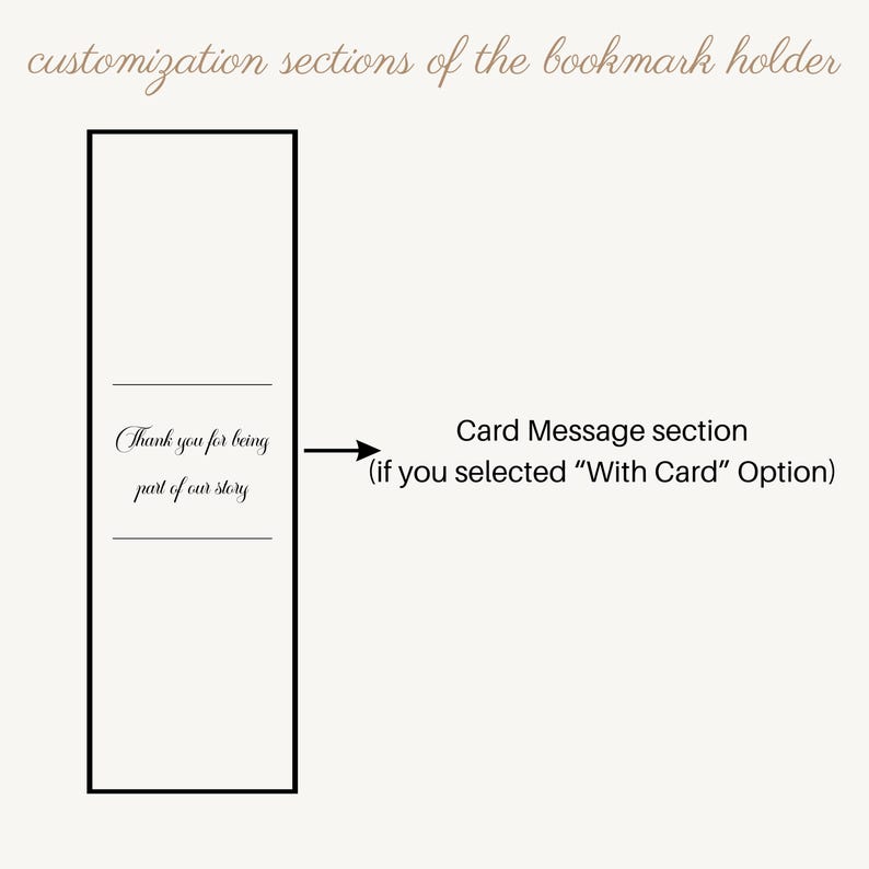 Bookmark Seating Card Custom Place Card Bookmarks for Guests, Plexiglass Wedding Favors ...