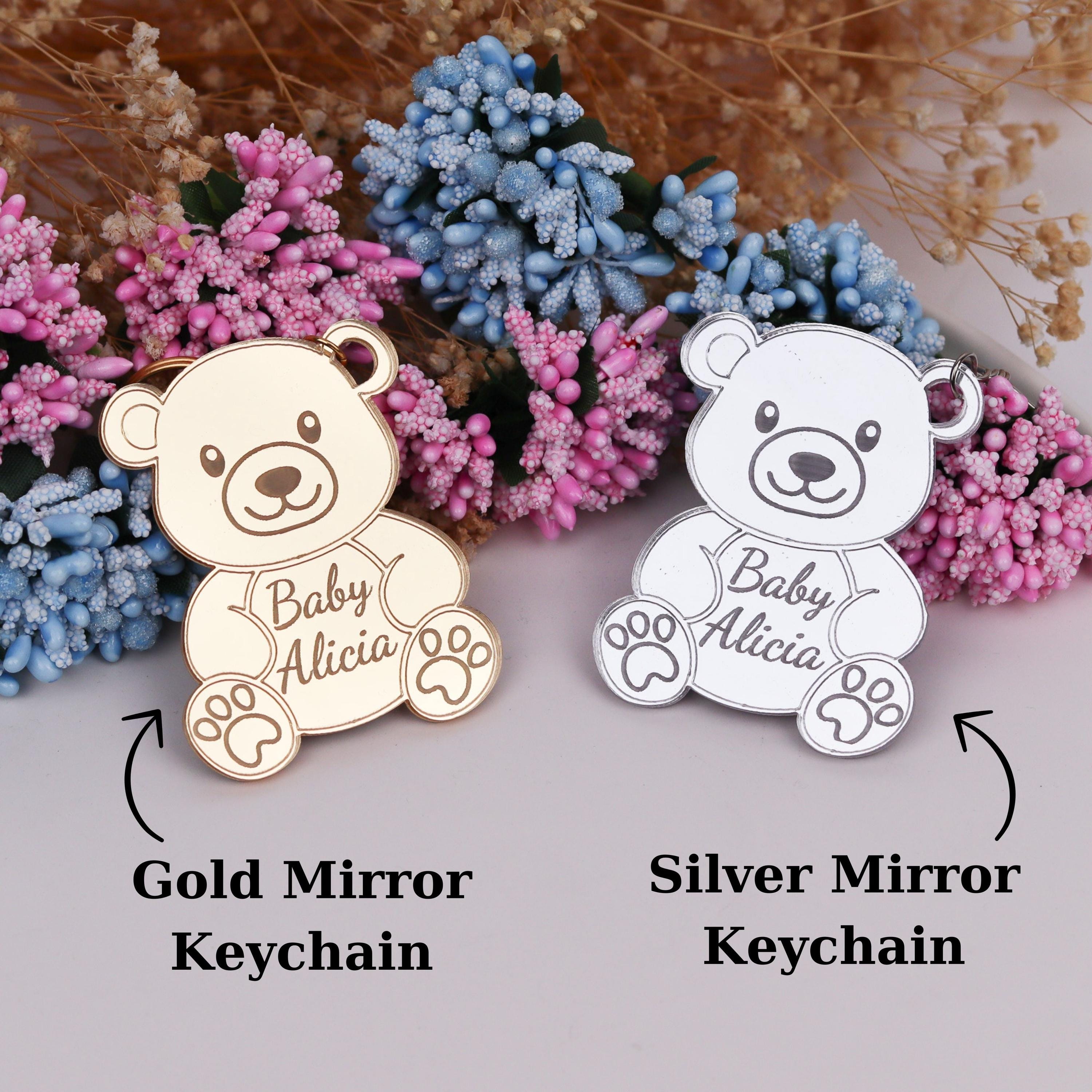 Custom Teddy Bear Baby Shower Party Favors With Card for Guest in Bulk ...