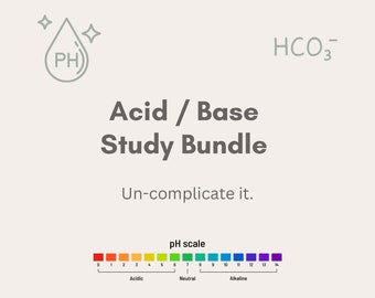 Guía de estudio sobre desequilibrios ácido-base: respiratorios, metabólicos, acidosis y alcalosis