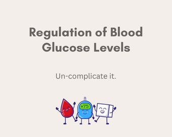 Diagrama de regulación de los niveles de glucosa en sangre