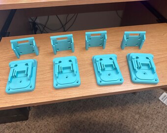 Makita 18V Cordless Tool and Battery Mounts (Set of 4)