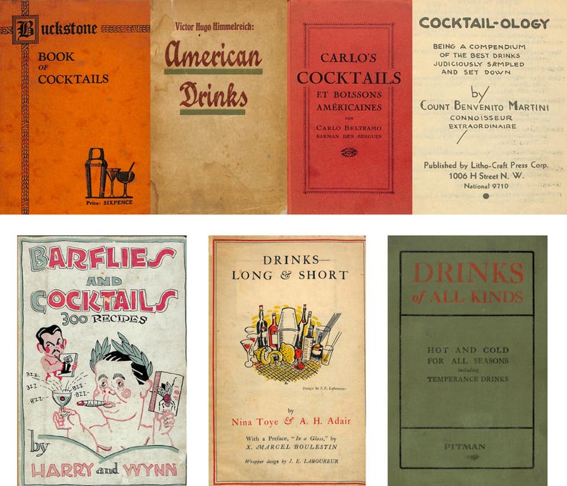 246 Cocktail & Drink Mixology Recipe Books – Rare Vintage Forgotten Manuals and Guides - PDF ...