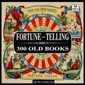 DIEU DE FORTUNE 300 livres anciens - Télépathie, Voyance, Pouvoirs occultes, Le tarot, Regard de cristal, Chirologie, Astrologie, Magie, Sorcellerie, PDF