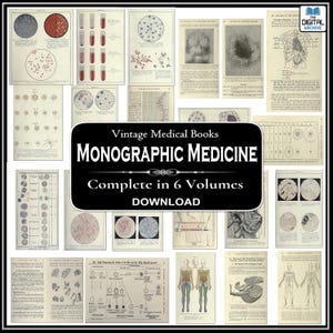 MONOGRAPHIC MEDICINE in 6 Volumes | respiratory | circulatory | muscles | bone | joints | nervous system | metabolism | Infection | DOWNLOAD