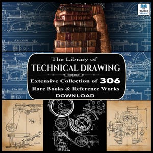 306 Technical Drawing Books - Architectural Drawings