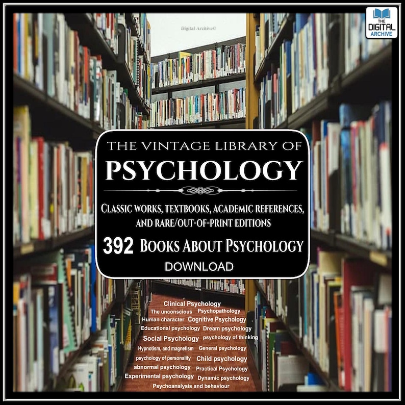 PSYCHOLOGY 392 BOOKS, Therapy, Behavior, Self-Help, Mental Health, Mind Science, Cognitive Studies, Textbooks - DOWNLOAD image 1