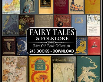243 Fairy Tales and Folklore Book Collection – Rare and Timeless Classics (Download)