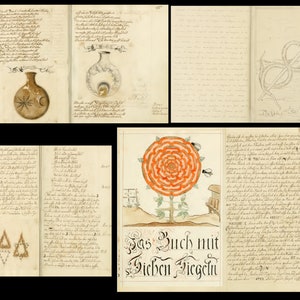 ALCHEMIE & ALCHEMISCHE MANUSKRIPTE 135 alte Bücher Antike mittelalterliche chemische Wissenschaft, Elixier, Heilmittel, alte Ägypter, griechische Alchemisten Bild 3