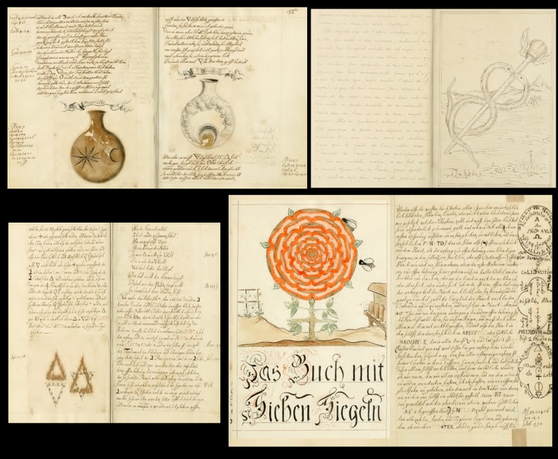 ALCHEMIE & ALCHEMISCHE MANUSKRIPTE 135 alte Bücher Antike mittelalterliche chemische Wissenschaft, Elixier, Heilmittel, alte Ägypter, griechische Alchemisten Bild 3