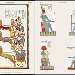 Ancient Egypt Art: 145 Egyptian Illustrations, Drawings, Rare Artwork (Download) image 10