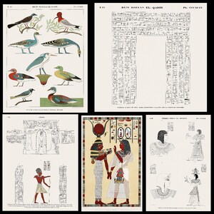 Ancient Egypt Art: 145 Egyptian Illustrations, Drawings, Rare Artwork (Download) image 8