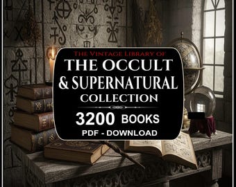 Oltre 3200 rari libri vintage sull'occulto, il soprannaturale e la stregoneria - Conoscenza mistica ed esoterica - Biblioteca di download PDF