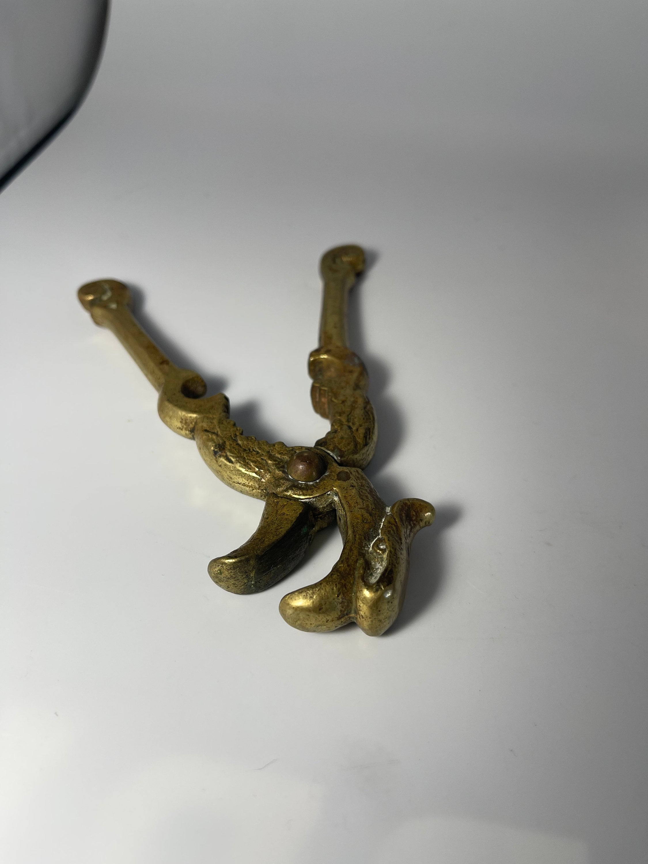 Antique Vintage Solid Brass Federal Eagle Nutcracker Etsy