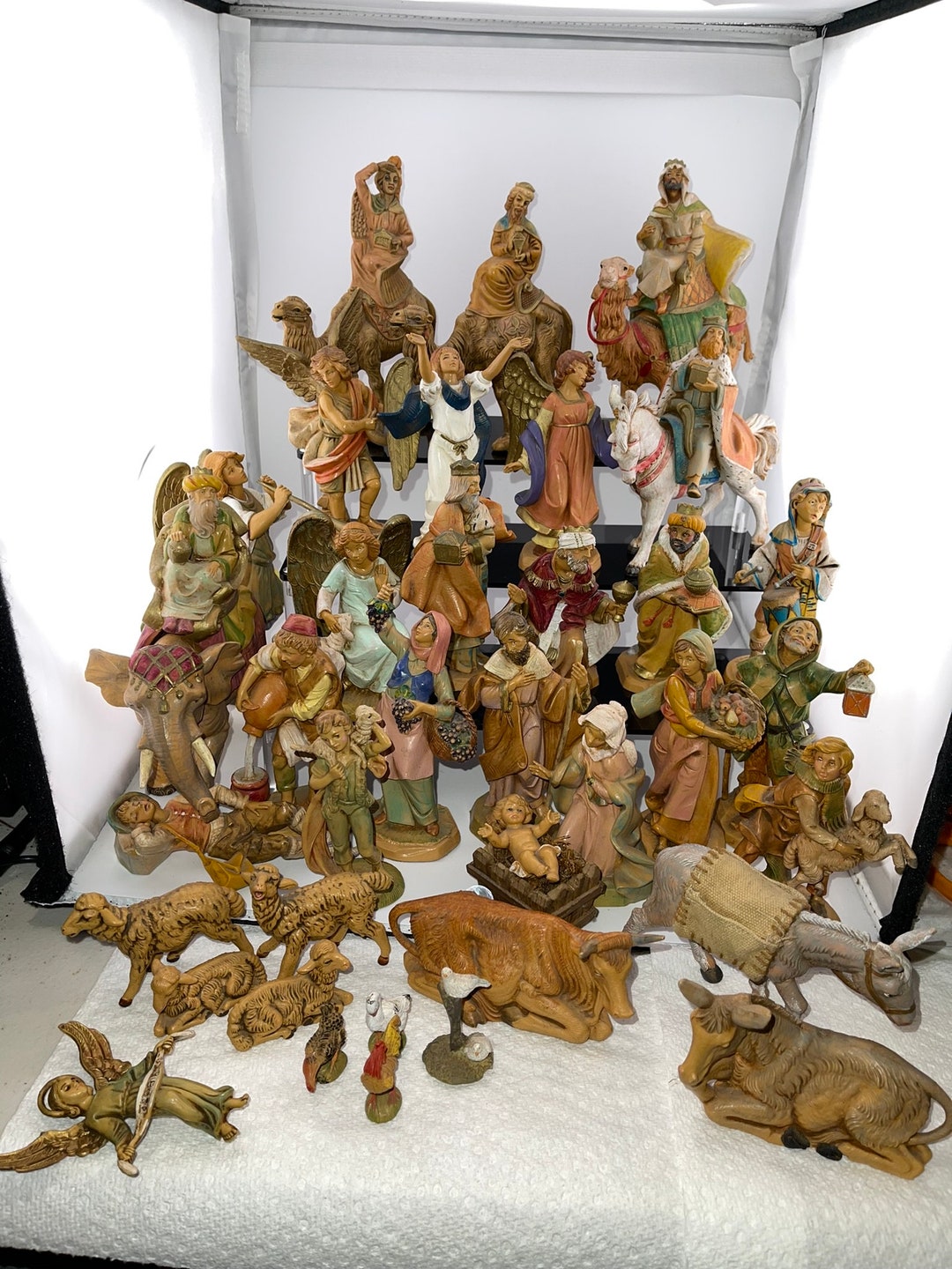 Fontanini Nativity Set 39pc Italy Depose 1980s 1990s 1992 Holy Etsy