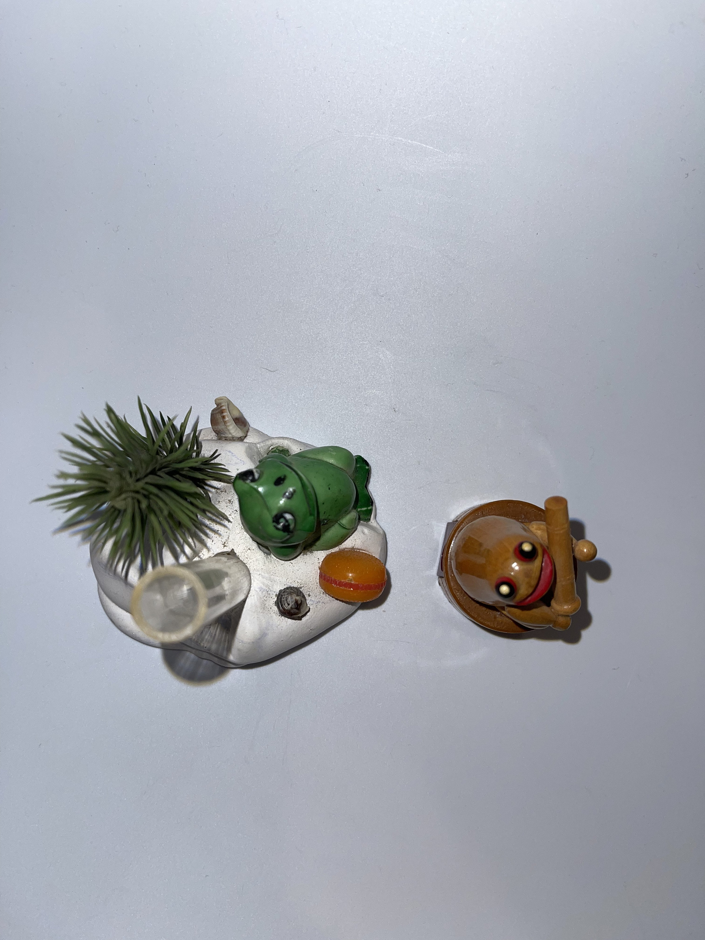 Vintage Handmade Frog Pencil Holder and Wooden Frog Pencil Etsy