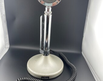Vintage Astatic D-104 Standing Microphone with T-UGB Base & 4-Pin Connector