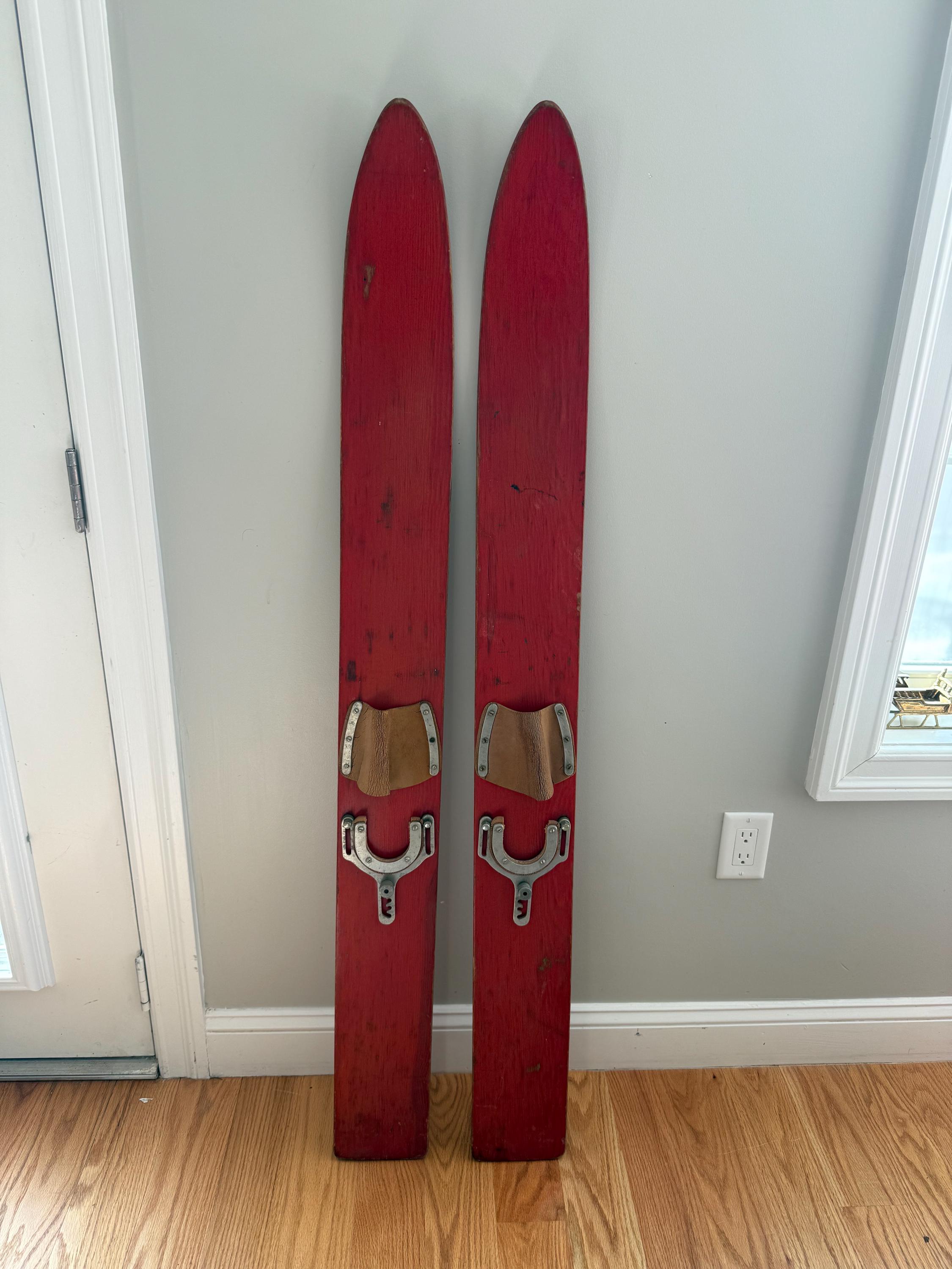 Vintage Water Skiis - Etsy