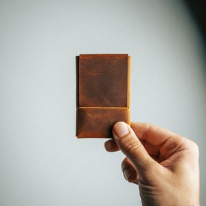 世界で最もミニマリストな財布、男性用カードホルダー、女性用カードホルダー、ミニマリストなレザーウォレット、スリムウォレット、男性用ウォレット