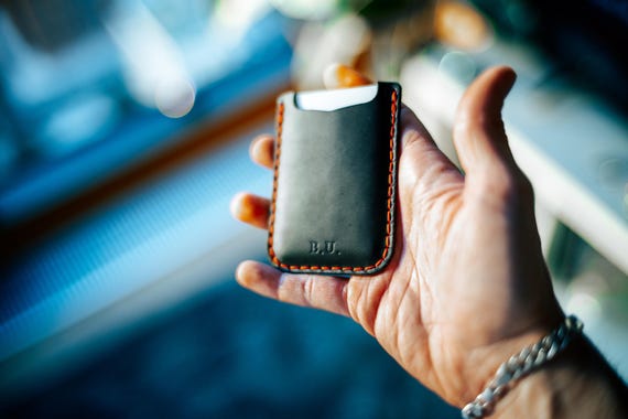 Leather card holder for Men, card holder for men, card holder for women, minimalist leather wallet, slim wallet, wallet for men