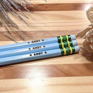 BULK Ticonderoga Pencils Personalized Pencils for Teachers CLASS SET Individual Names Packs of 18/24/30/36/48 with all different names image 7