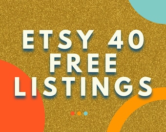 Etsy Free Listings Code Etsy