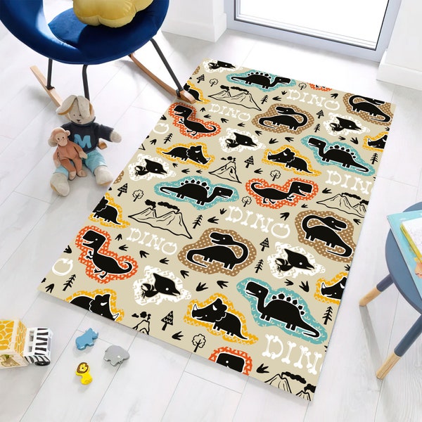 Leather Dinosaur Rug Etsy