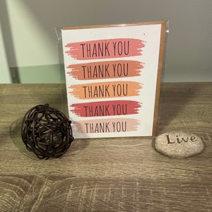 Thank You Card Minimalist
