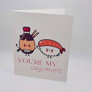 You're My Soy Mate - Jubiläum - Punny Karte - Romantisch