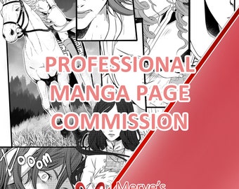 Manga page commission