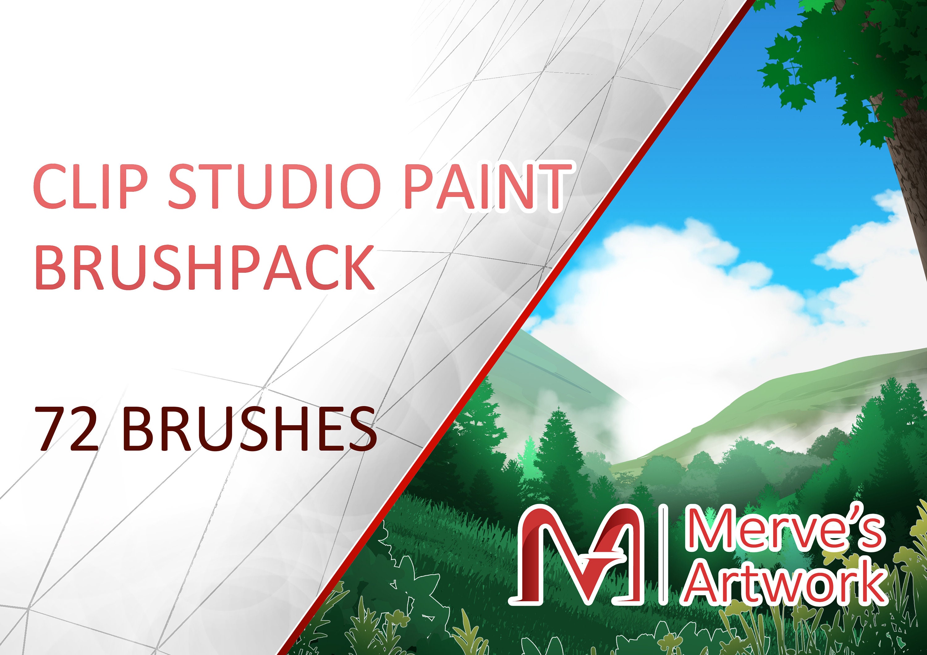 Clip Studio Brush Pack 3 Etsy