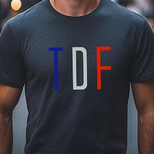 Cycling T Shirt. TDF | Tour De France | Bike gift | Bike T Shirt | Bicycle T Shirt | Cycling | Cyclist gift