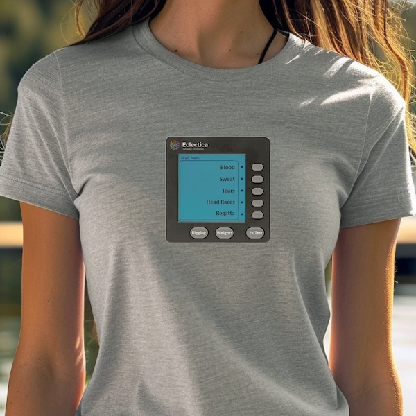 Rudern T-Shirt. Ergo Computer | Rudern | Ruderer Geschenk | Reihenbesatzung | Rudern | Ergo | Erg