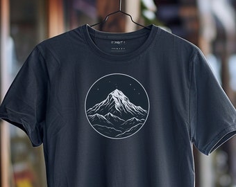 Ski T Shirt. Mountain Clear | Skiing sport | Ski Top | Snow Sport | Winter sports | Skiing present | Apres ski | Gym top | Skiing T Shirt