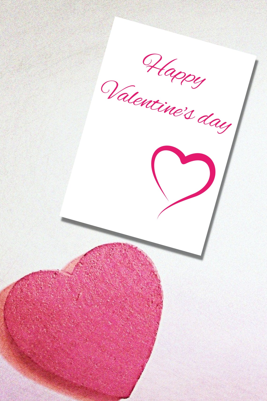 Happy Valentine's Day Card Printable, Love Card for Him Her, Valentines ...