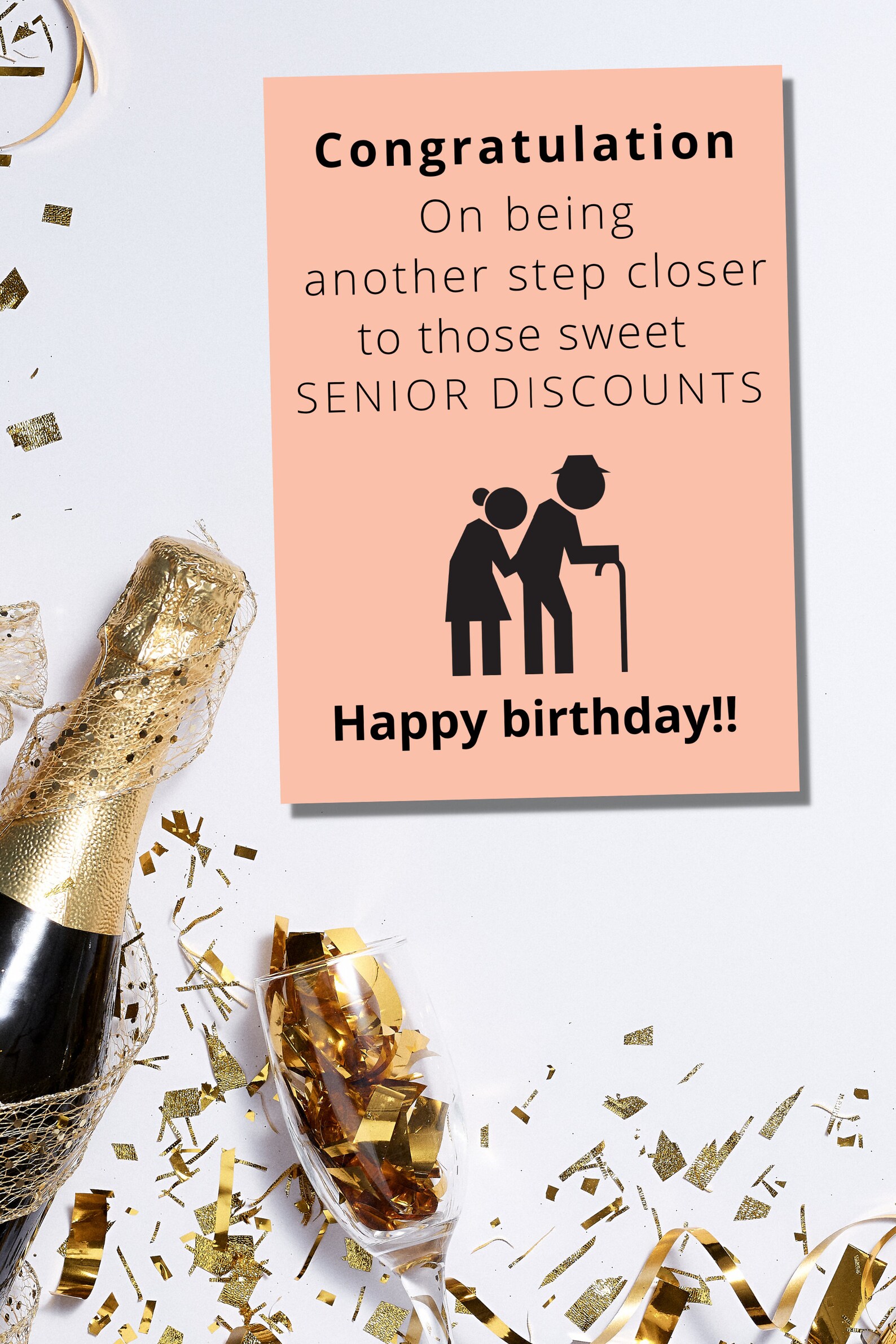 Funny Birthday Greeting Card Printable, Funny Birthday Gift, Humorous ...