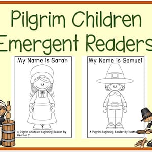 Thanksgiving / Pilgrims / Social Studies / Beginning Readers / Kindergarten / First Grade