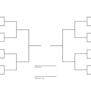 16-team tournament bracket, single elimination, 8.5x14&quot; legal printable size PDF file for printing.