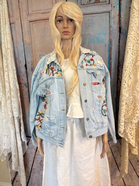 Jean jacket lined