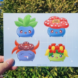 Jardinières Oddish Evolution Impression artistique