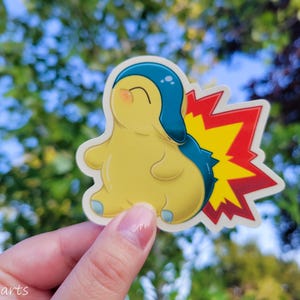 Chonky Cyndaquil Sticker