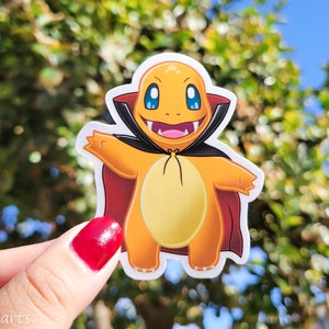 Vampire Charmander Sticker
