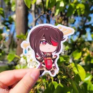 Chibi Beidou Sticker | Cute Sticker | Kawaii Sticker | Laptop Sticker | Water-resistant | Asian Sticker | Vinyl