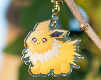 Chonky Jolteon Keychain (U.S. ONLY)