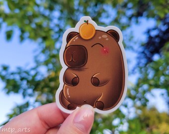Happybara-sticker