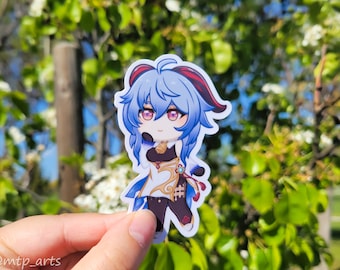 Chibi Ganyu Sticker