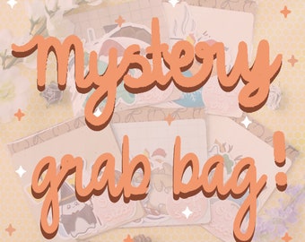 Bolsa misteriosa / Pegatinas lindas, Pegatinas kawaii, Pegatinas para computadora portátil, Resistente al agua, Pegatinas asiáticas, Pegatinas de vinilo, Bolsa aleatoria