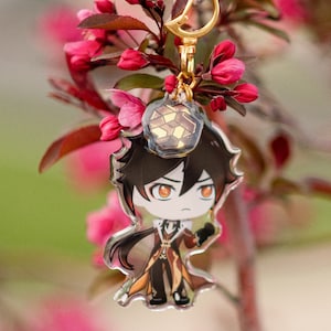 Zhongli Acrylic Keychain (U.S. ONLY)