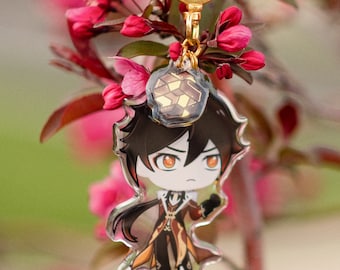 Zhongli Acrylic Keychain (U.S. ONLY)