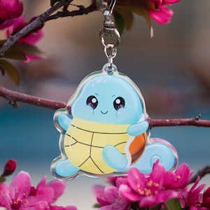 Chonky Squirtle Keychain (U.S. ONLY)