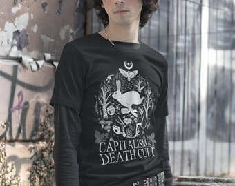 Anticapitalist Hare - SHIRT - Monochrome